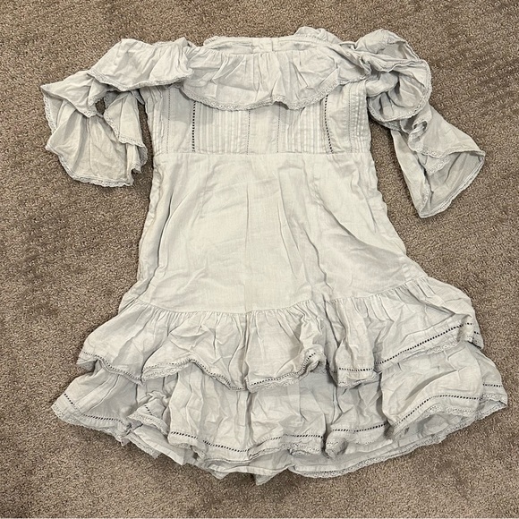 Lovers + Friends Blue Frills Dress - Picture 8 of 8